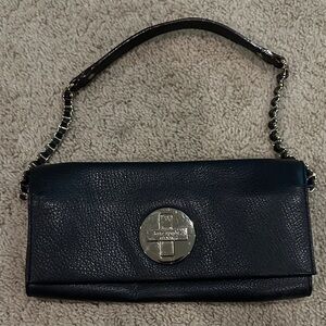 Kate Spade Black Leather Shoulder Bag